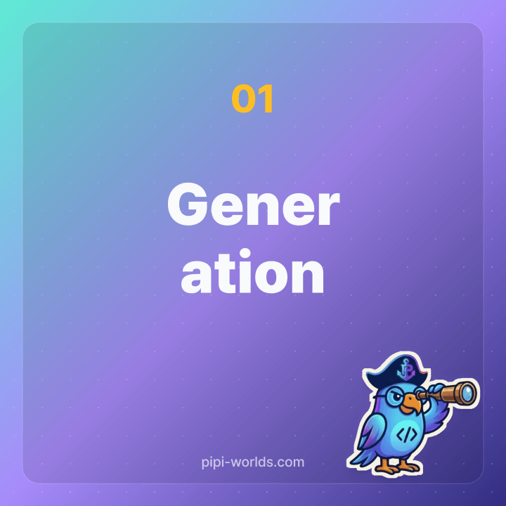 Generation cohort thumbnail from Silent to Gen Beta with 2026 cutoffs